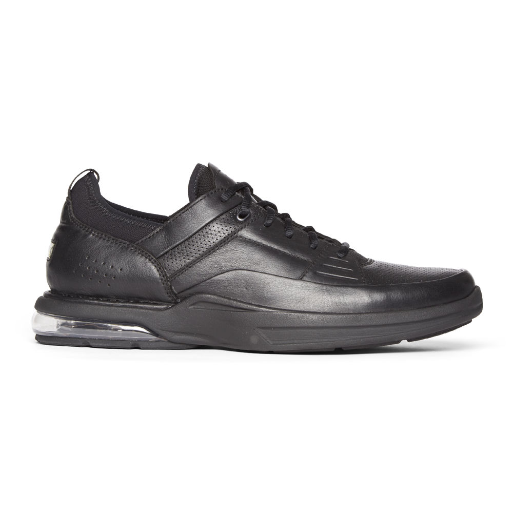 Rockport Joggesko Herre Svart - Howe Street Lace Up - SIQF36150